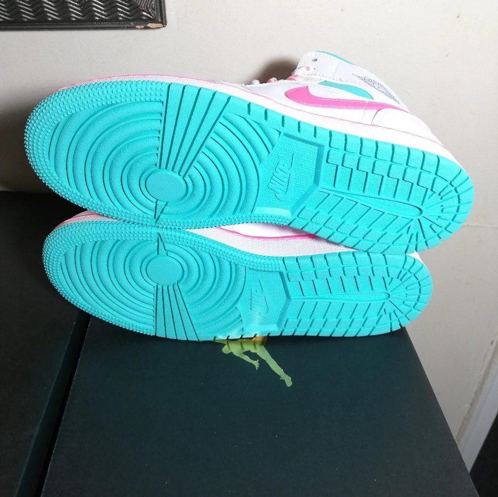 AIR JORDAN 1 MID M*U*L*T*I*C*O*L*O*R* WOMEN US SIZE6.5 BRAND NEW IN BOX - Picture 12 of 14